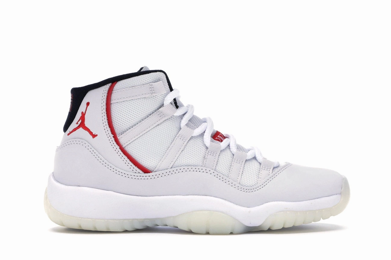 Stable Heel Jordan 11 Retro Platinum Tint