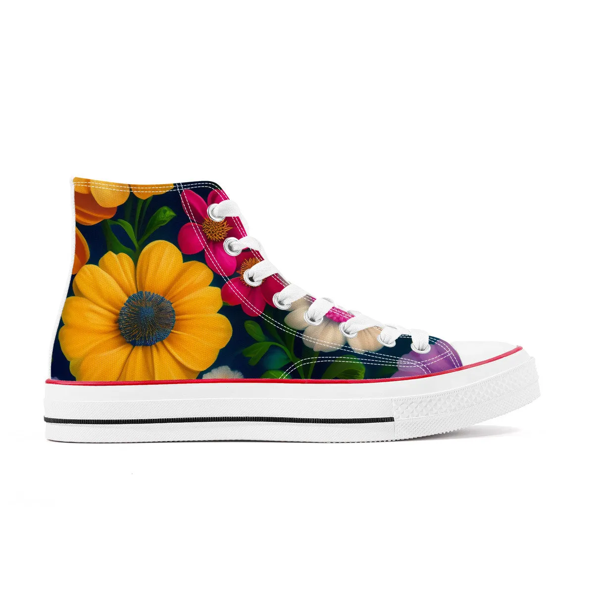 Bloss High Top Canvas Shoes