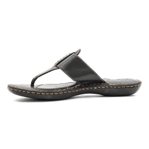 Born Whitman Sliders Leather Black Colour For Men
