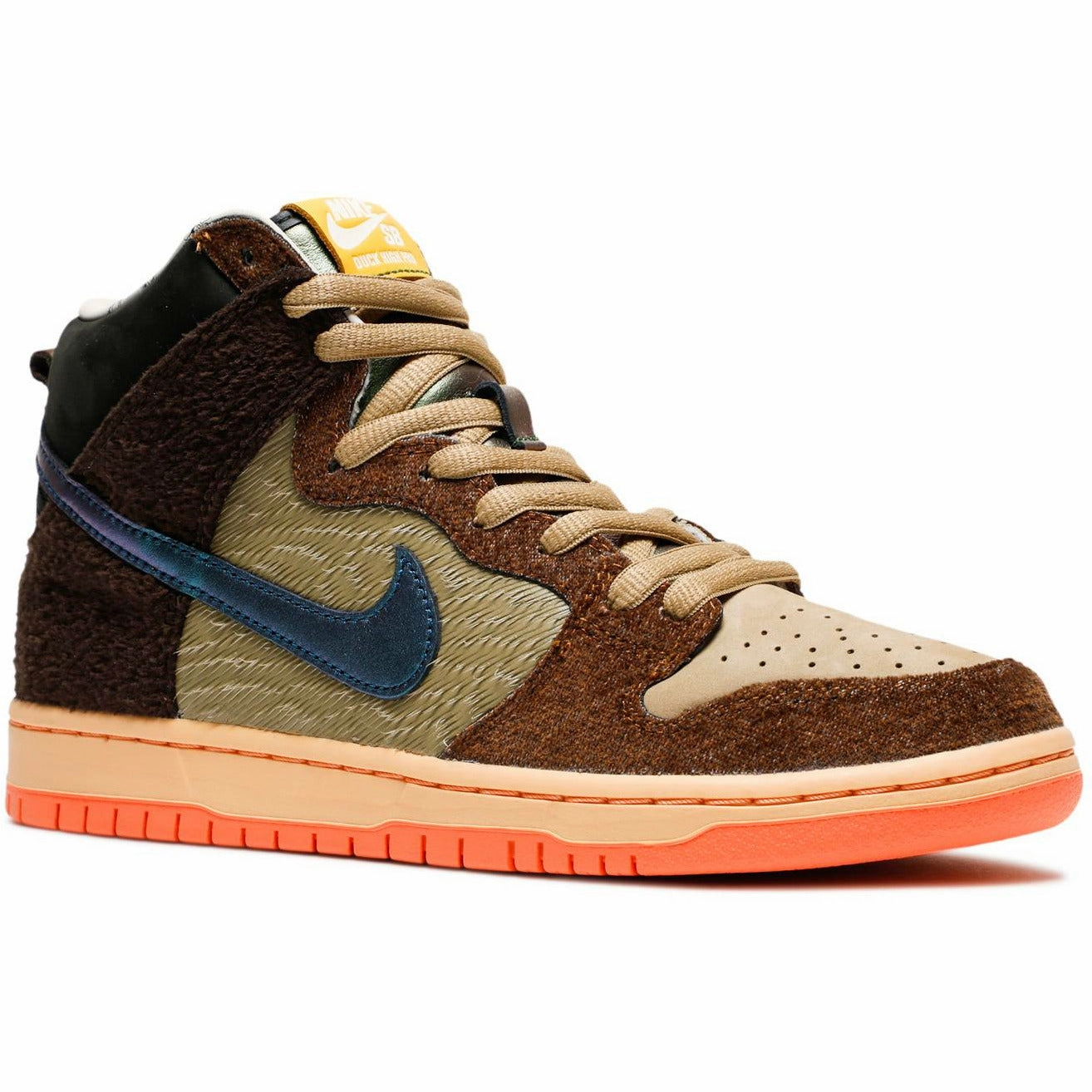 SB Dunk High X Concepts "TurDUNKen" logo - printed shoes