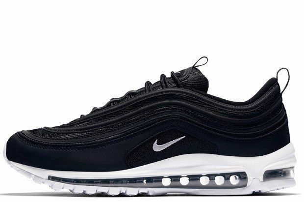 Comfortable Lace Nike Air Max 97 PRM Black/White OG