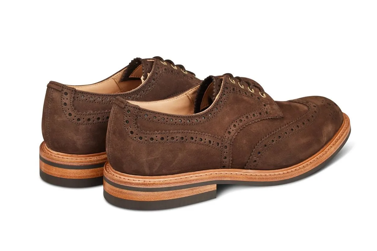 Bourton Country Shoe - Brown Hydro Nubuck