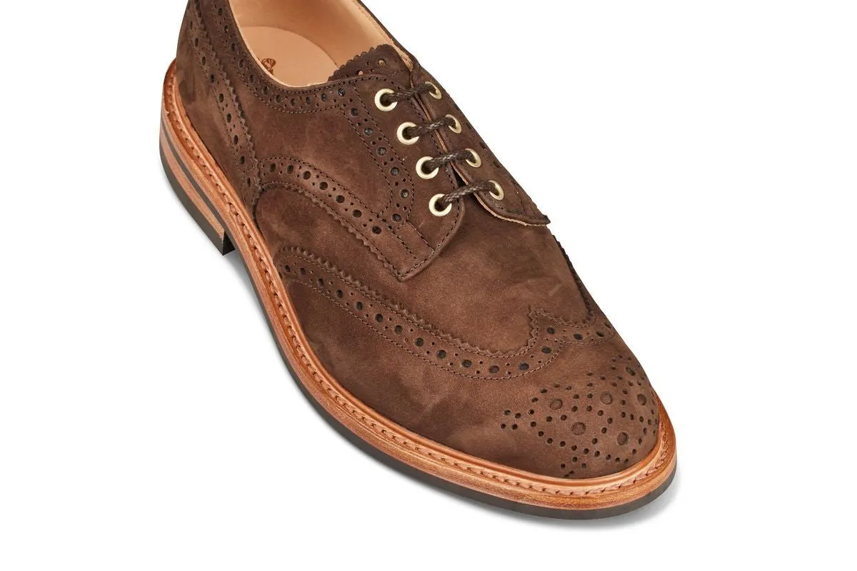 Bourton Country Shoe - Brown Hydro Nubuck
