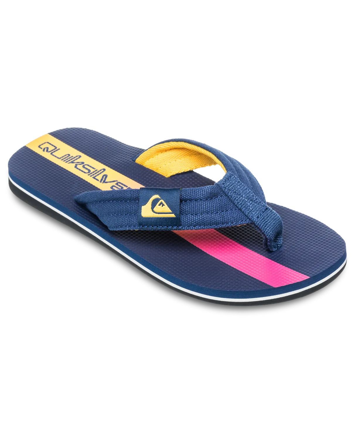 Boys Molokai Layback II Flip Flops in Estate Blue Holmes