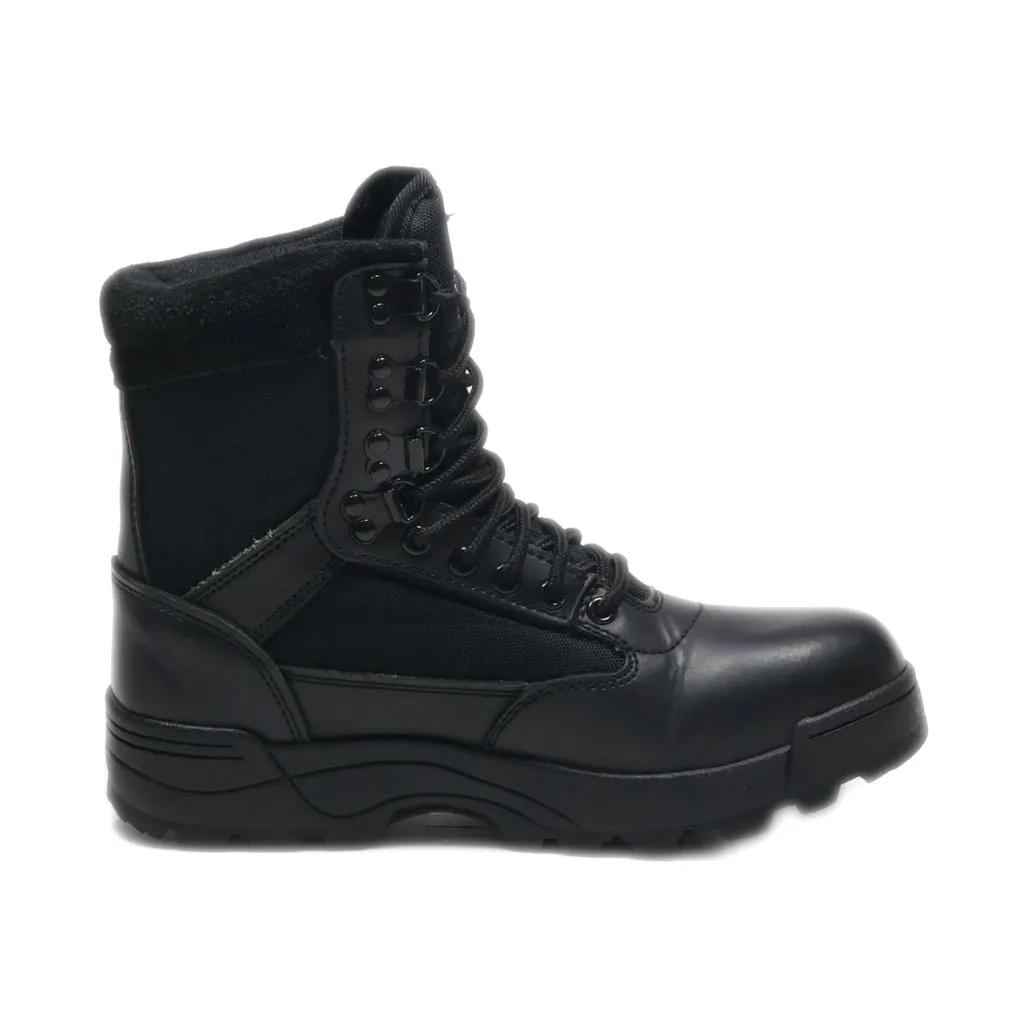 Brandit Hiking Boots Leather Black Colour For Women
