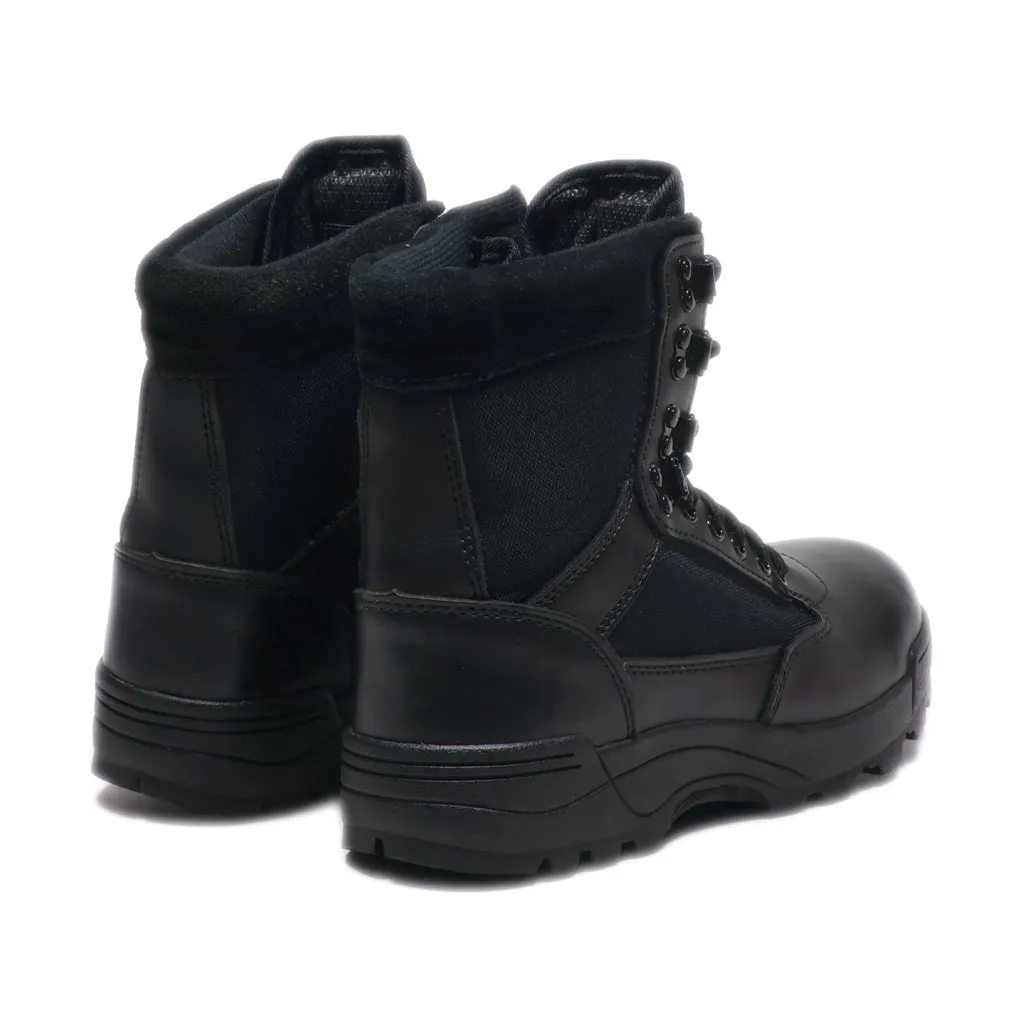 Brandit Hiking Boots Leather Black Colour For Women