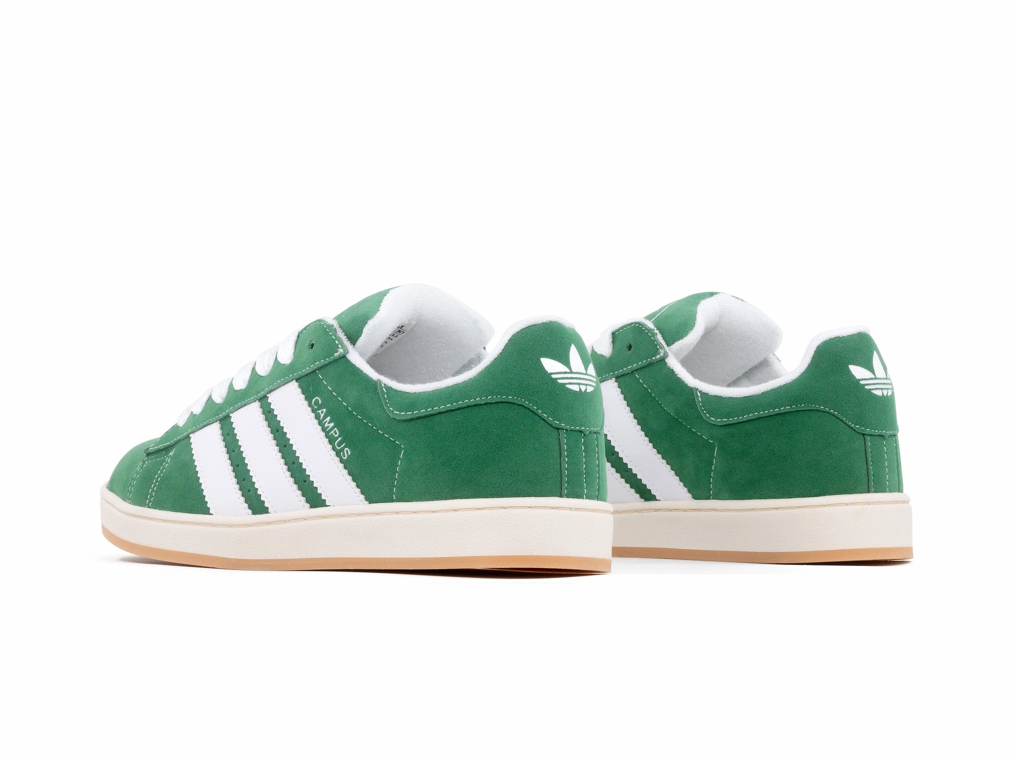 Tenis Campus Verde Blanco Breathable Build