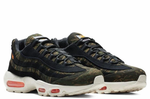 Nike Air Max 95 x Carhartt Camo Green Adaptive Cushioning System