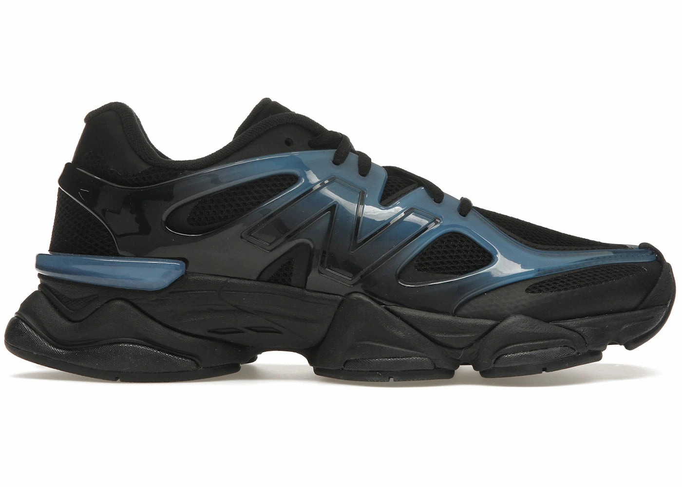 Stability control Shock Absorbent New Balance 9060Navy Blue Black Gradient