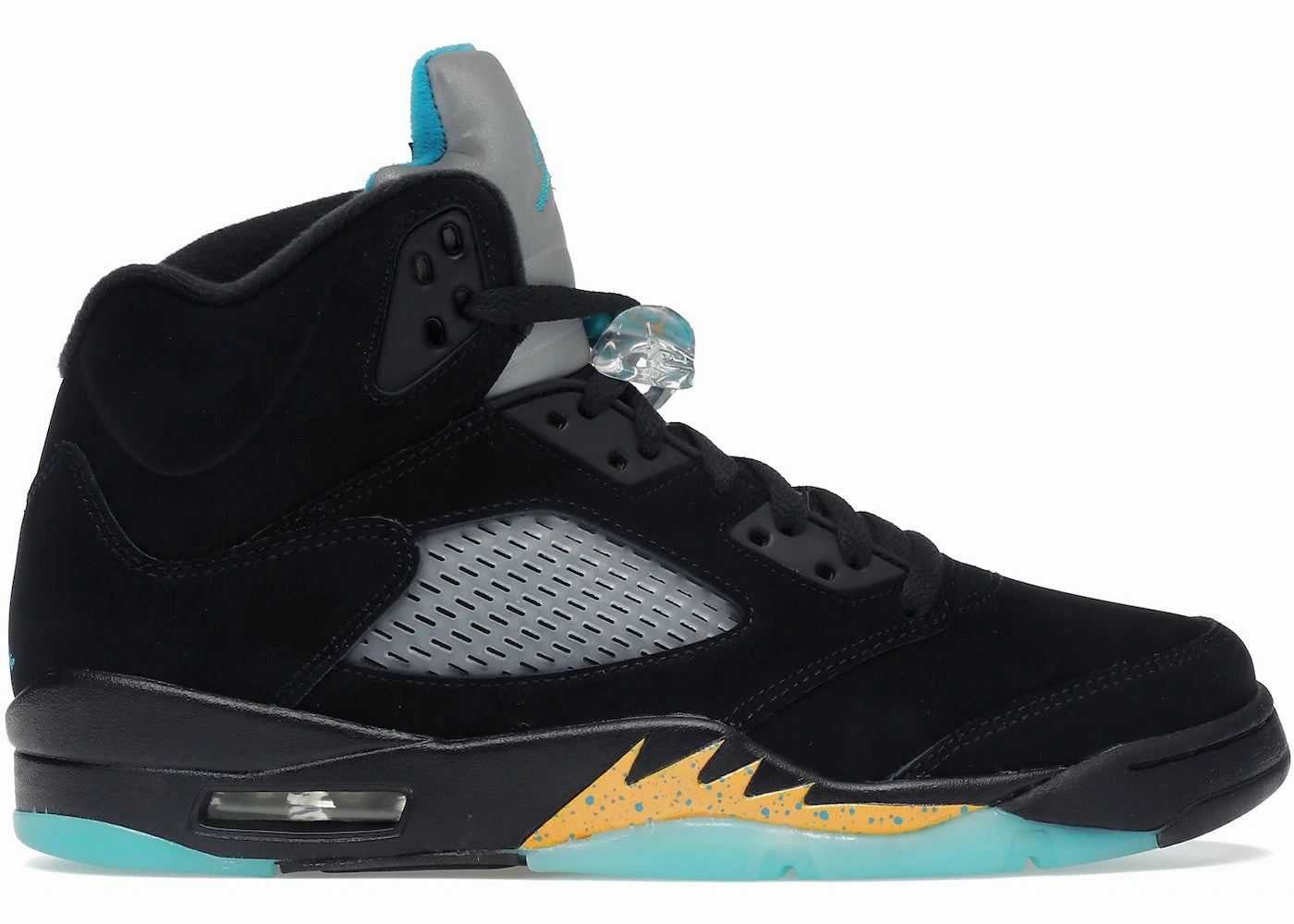 formal - sport cushioned synthetic shoes Jordan 5 Retro Aqua