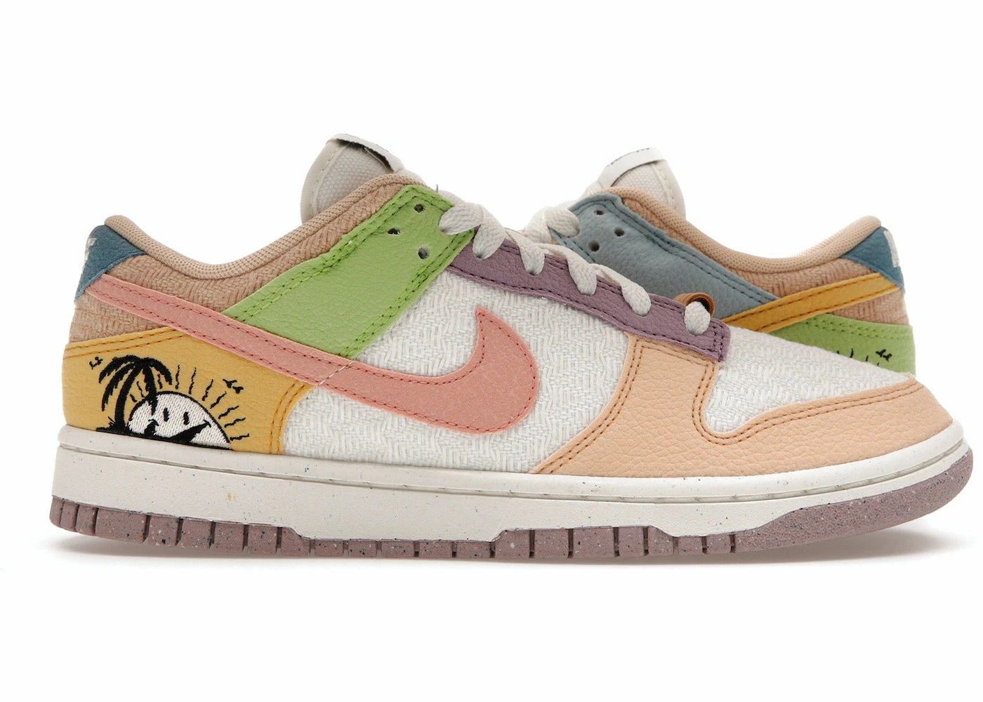 Reinforced Seams Dunk Low SE 'Sun Club - Multi-Color'