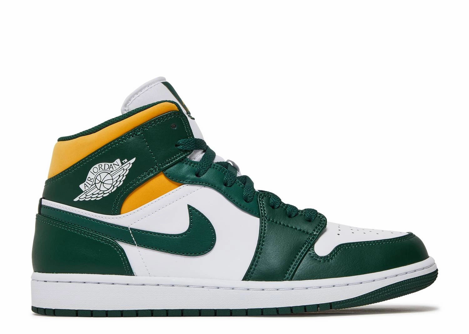 Air Jordan 1 Mid "Sonics" (Wilmington Location) Comfortable Tongue