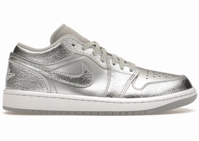 Jordan 1 Low SE Metallic Silver Unbeatable cushioning