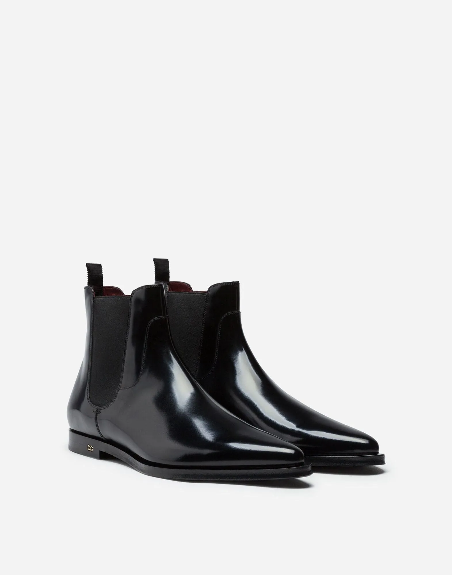Brushed Calfskin Chelsea Boots