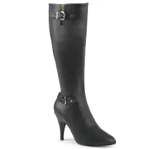 Buckle Knee Boots with 4-Inch Heel DREAM-2030
