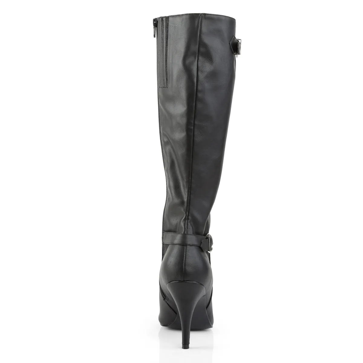 Buckle Knee Boots with 4-Inch Heel DREAM-2030