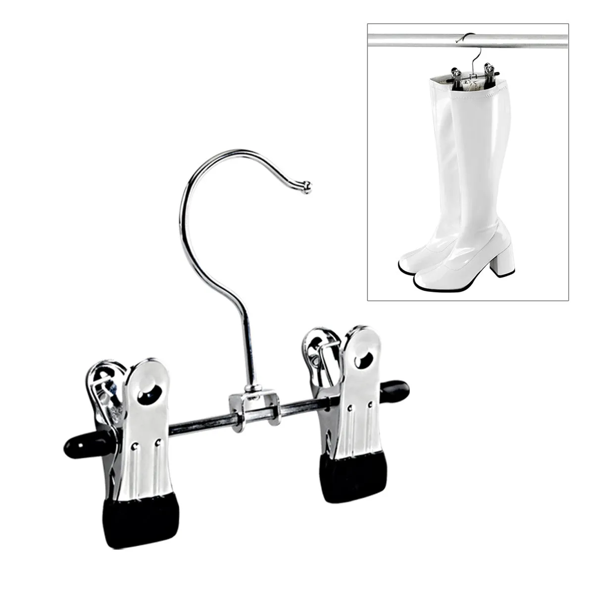 Buckle Knee Boots with 4-Inch Heel DREAM-2030