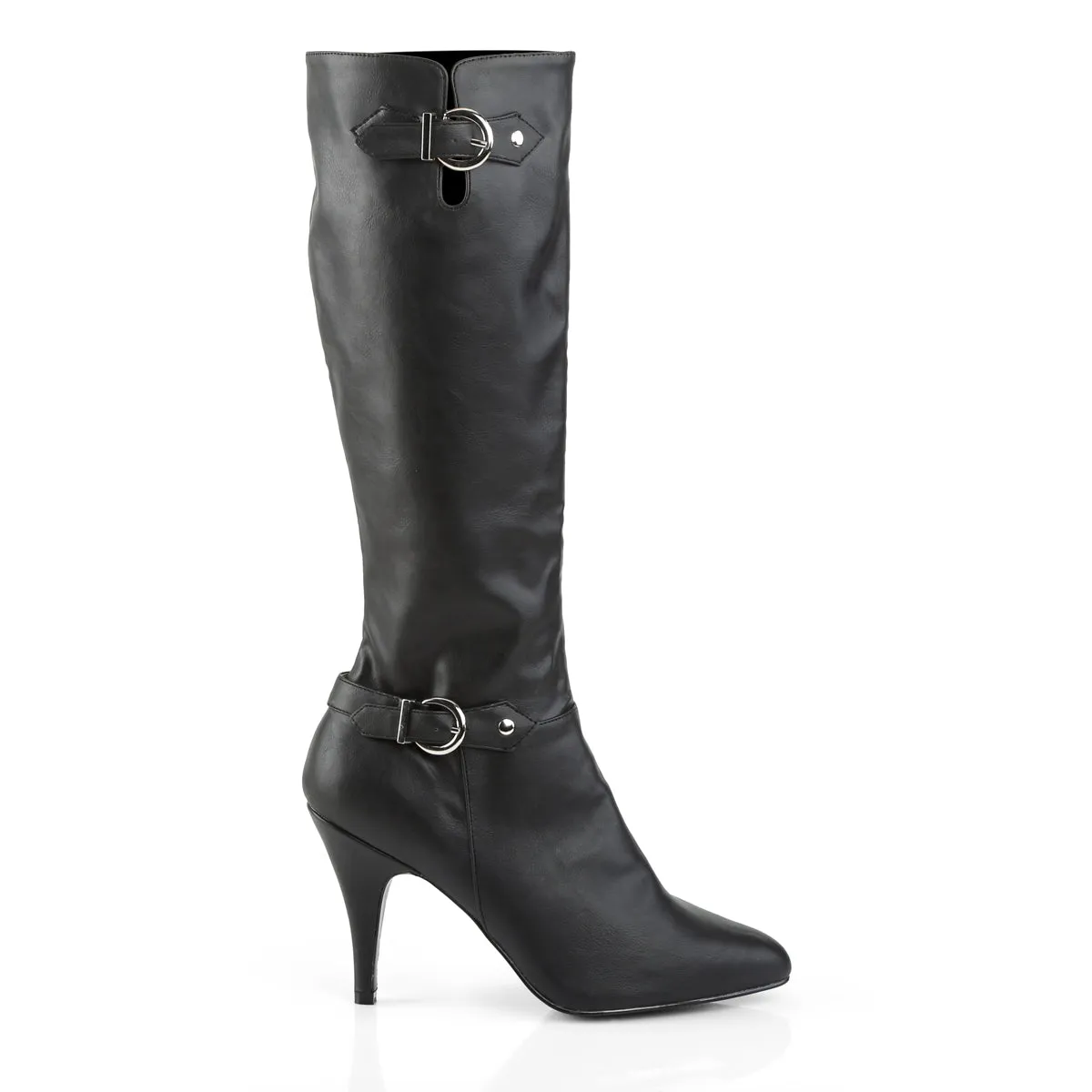 Buckle Knee Boots with 4-Inch Heel DREAM-2030