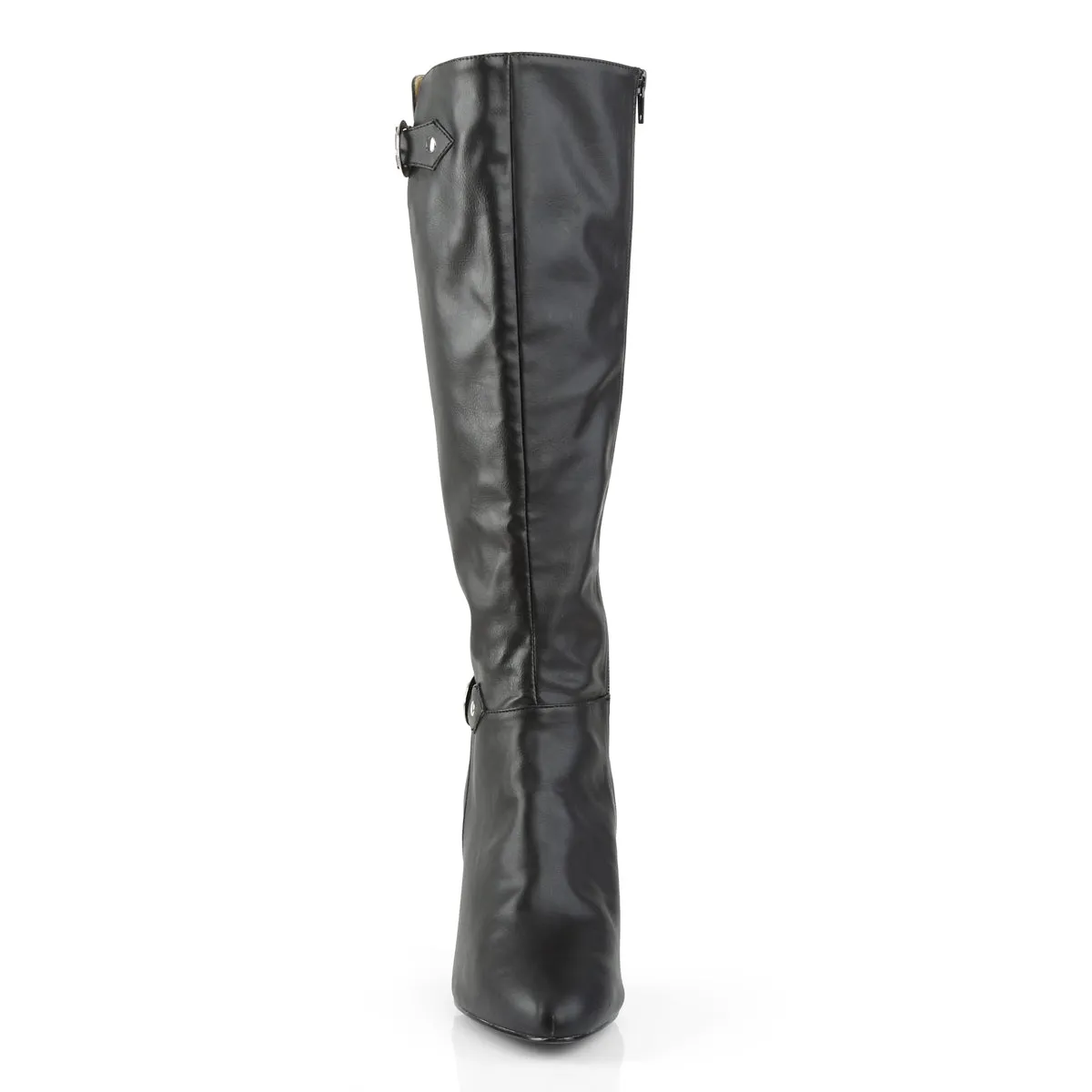 Buckle Knee Boots with 4-Inch Heel DREAM-2030