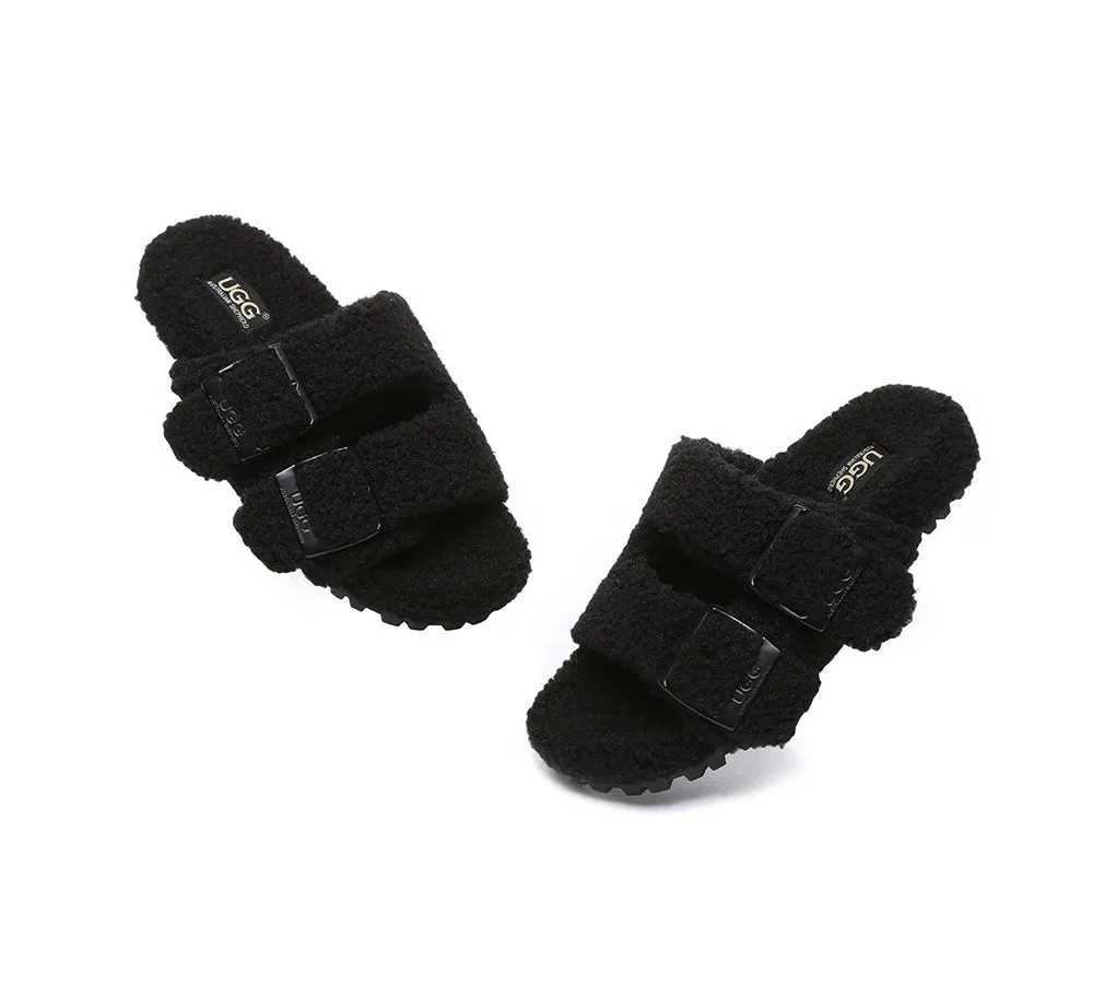 Buckle Sandal Slides Jennie