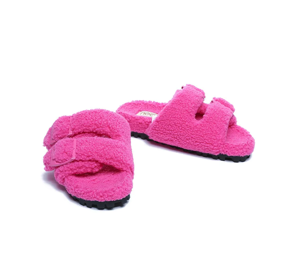 Buckle Sandal Slides Jennie