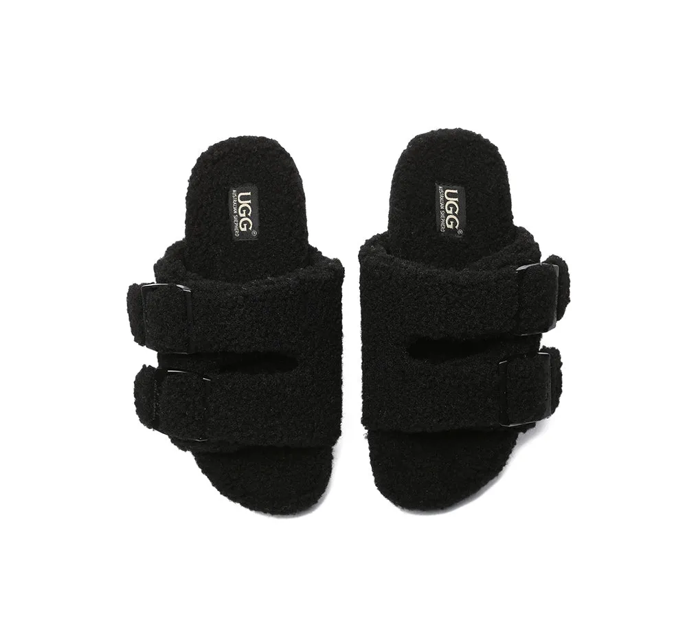 Buckle Sandal Slides Jennie