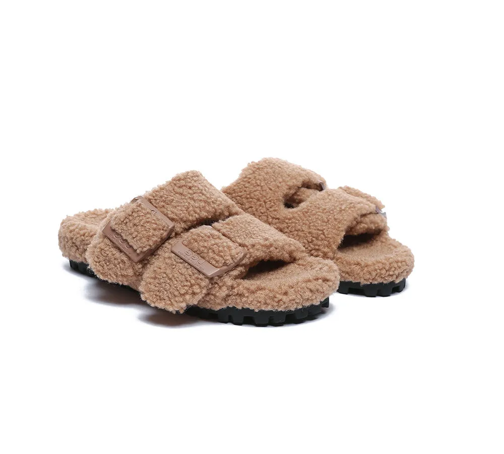 Buckle Sandal Slides Jennie