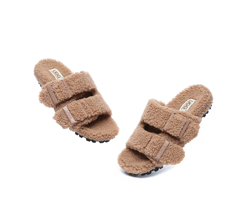 Buckle Sandal Slides Jennie