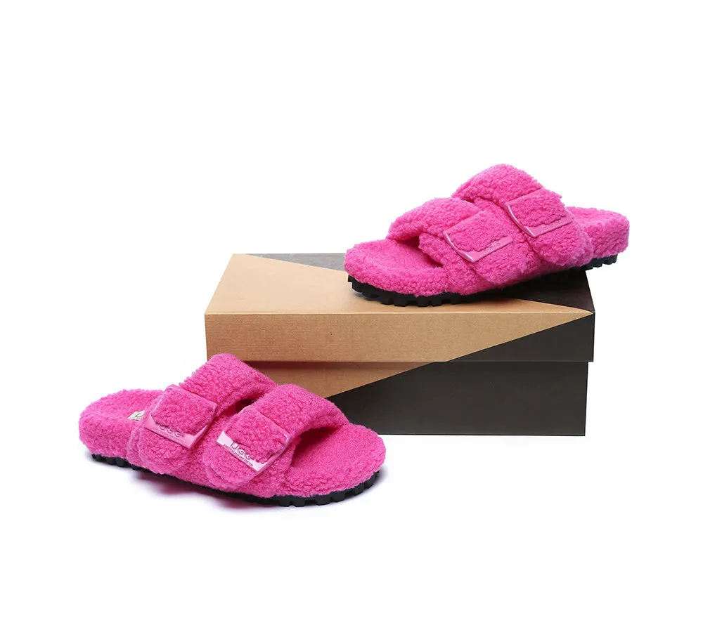Buckle Sandal Slides Jennie
