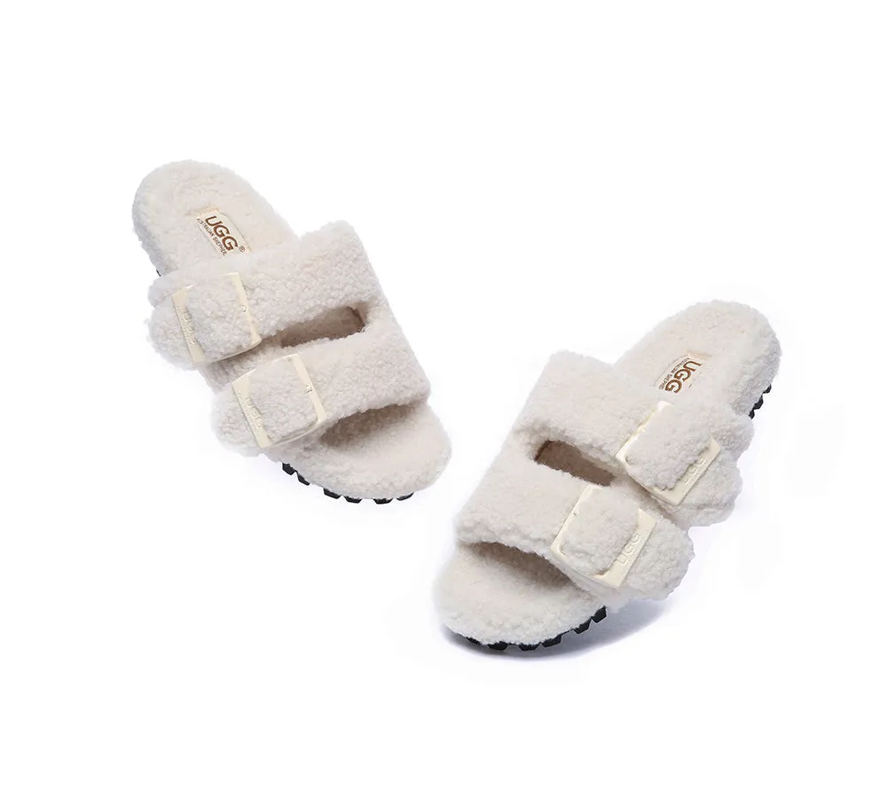 Buckle Sandal Slides Jennie