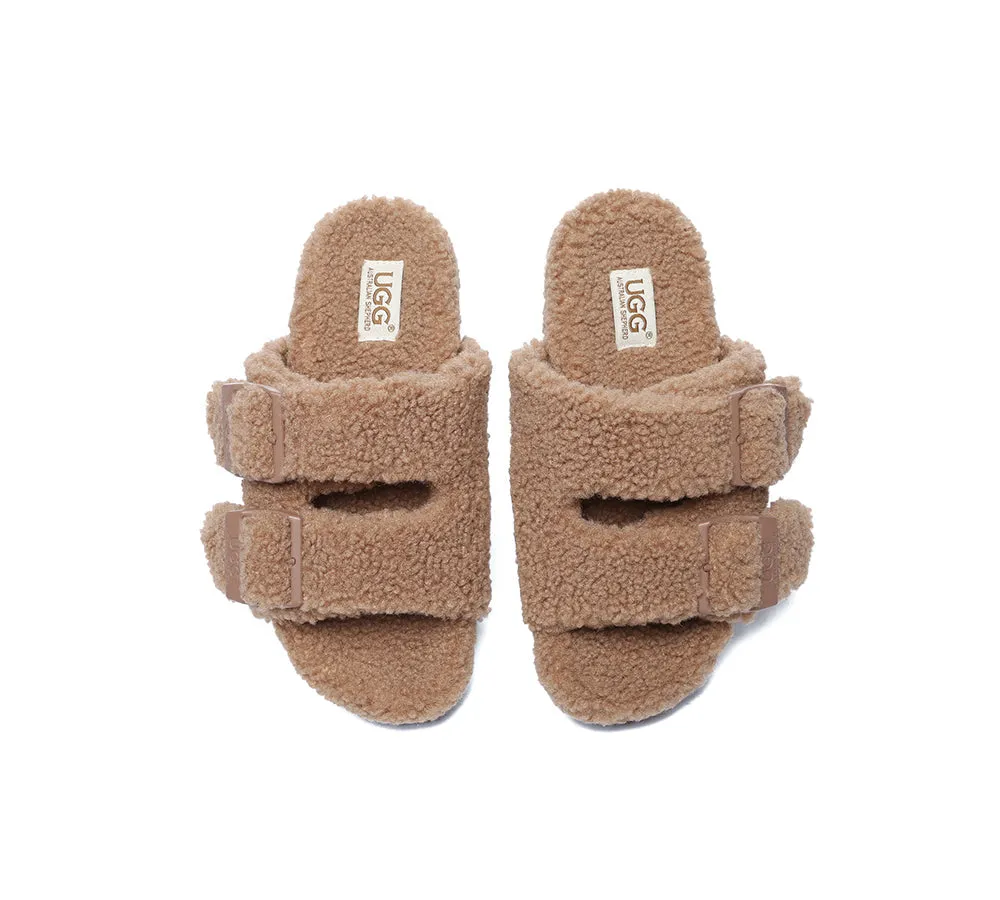 Buckle Sandal Slides Jennie