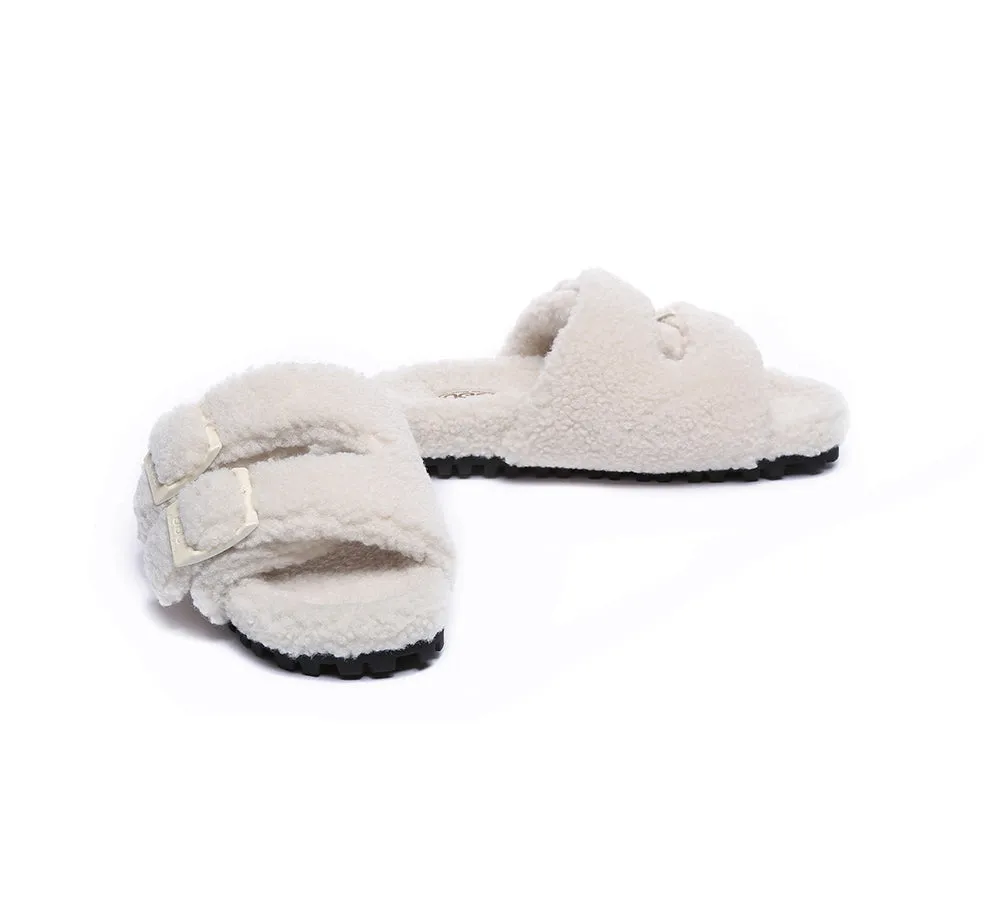 Buckle Sandal Slides Jennie