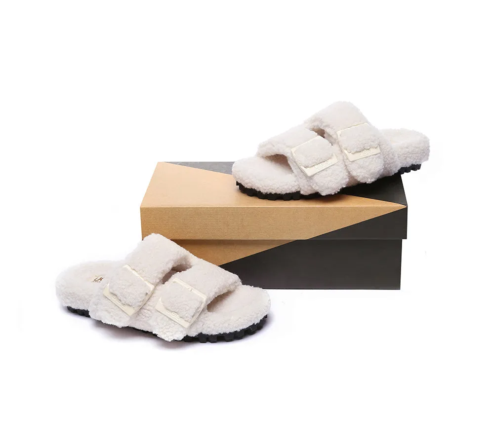 Buckle Sandal Slides Jennie