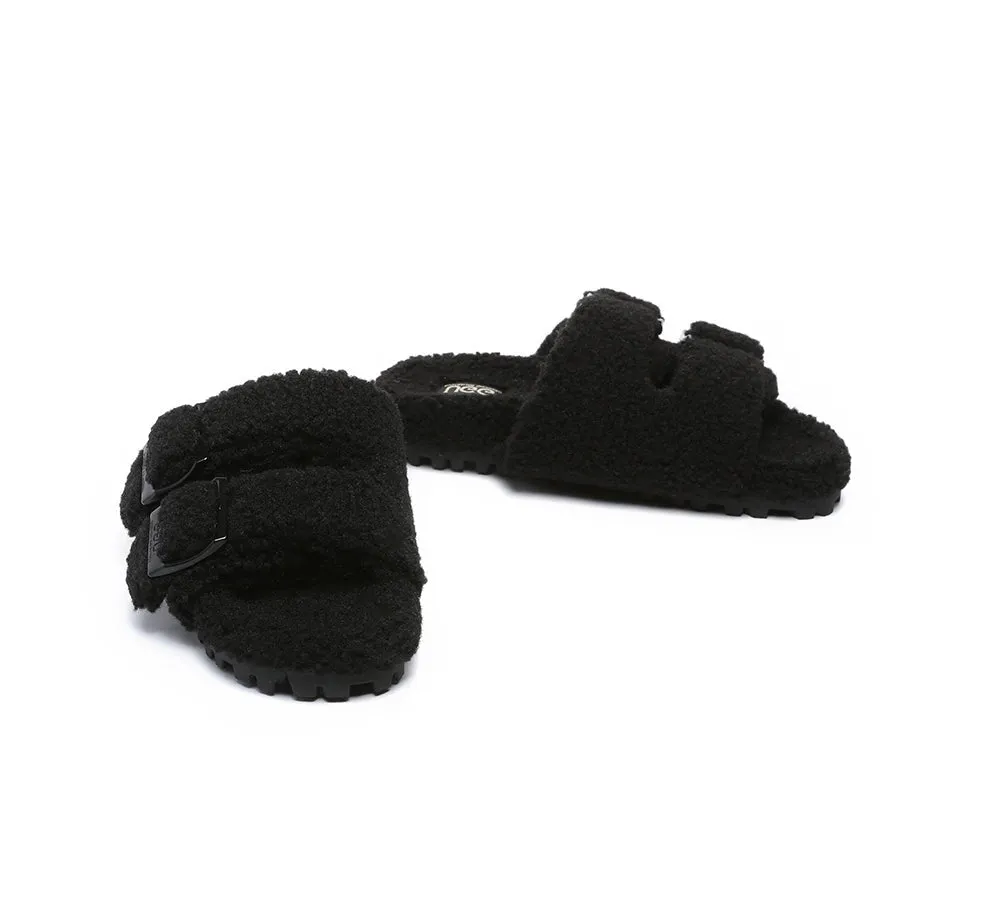 Buckle Sandal Slides Jennie