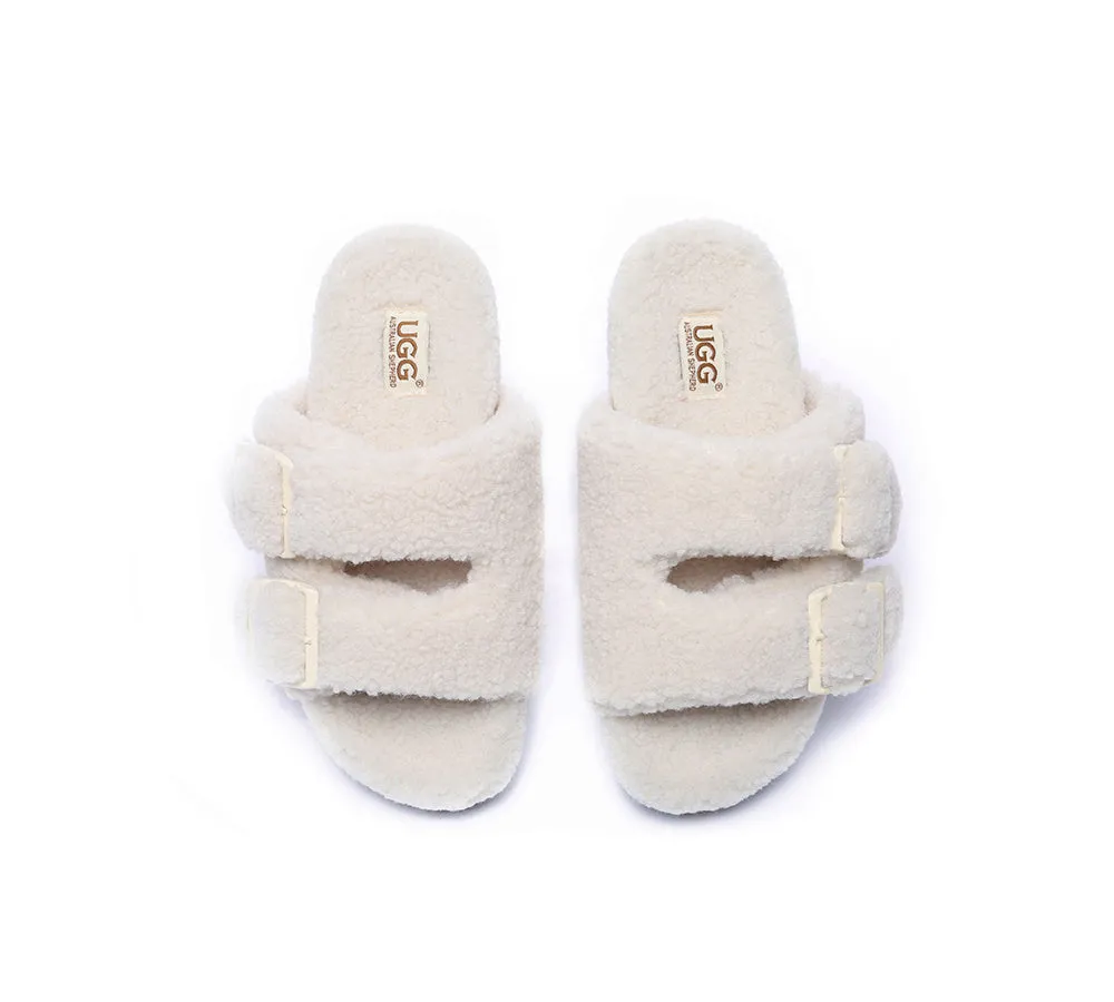 Buckle Sandal Slides Jennie