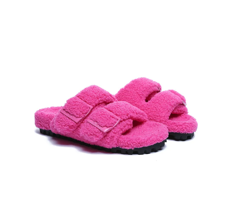 Buckle Sandal Slides Jennie