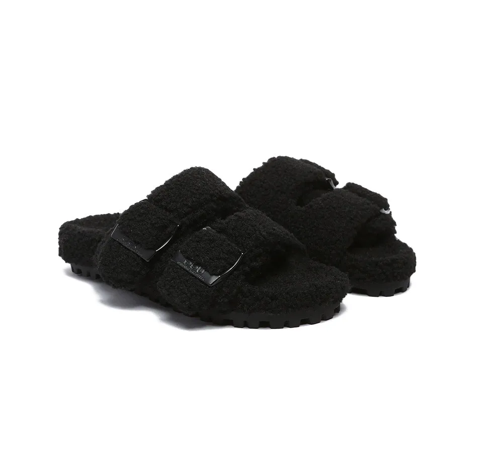 Buckle Sandal Slides Jennie