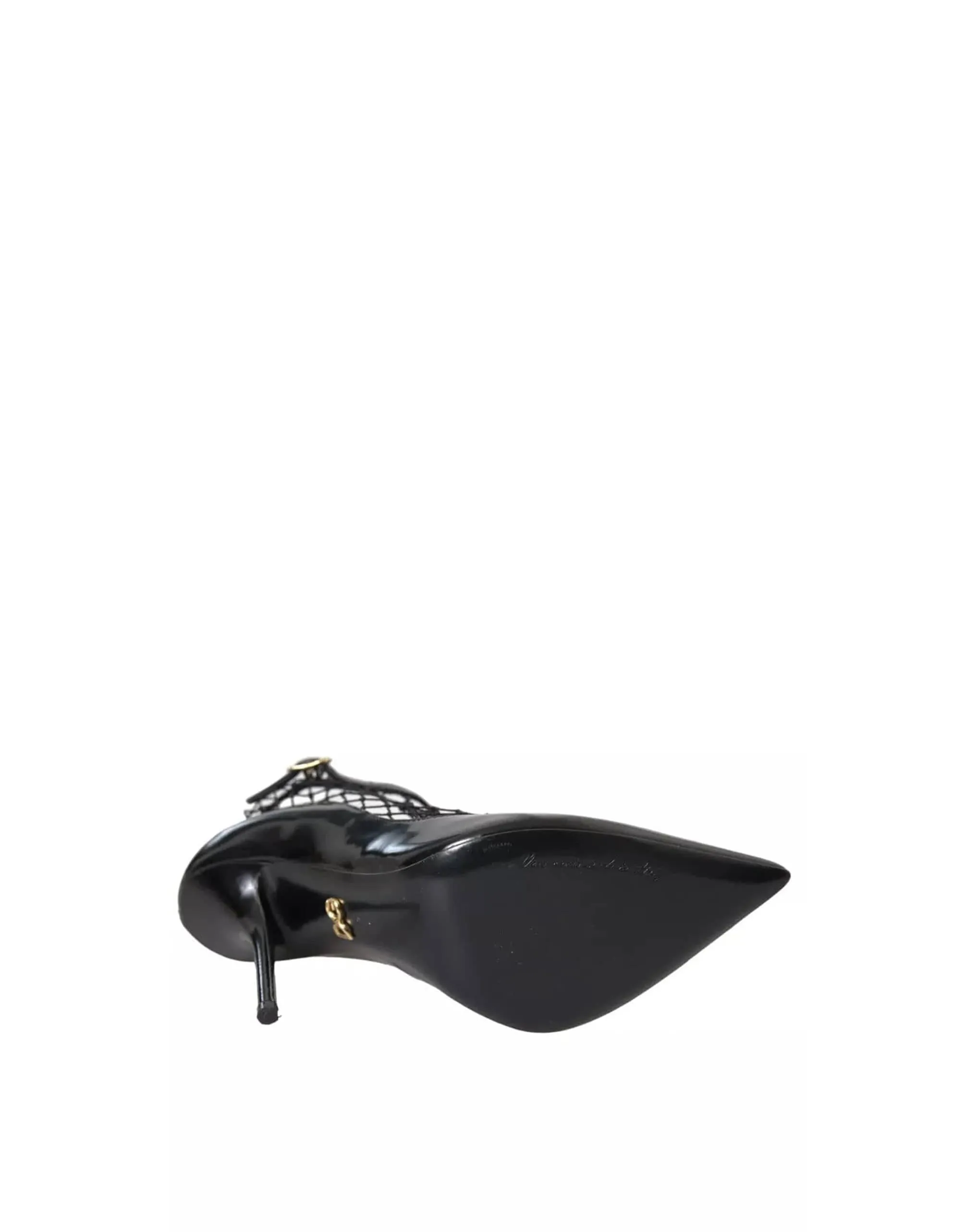 Buckle Strap Mesh Pumps