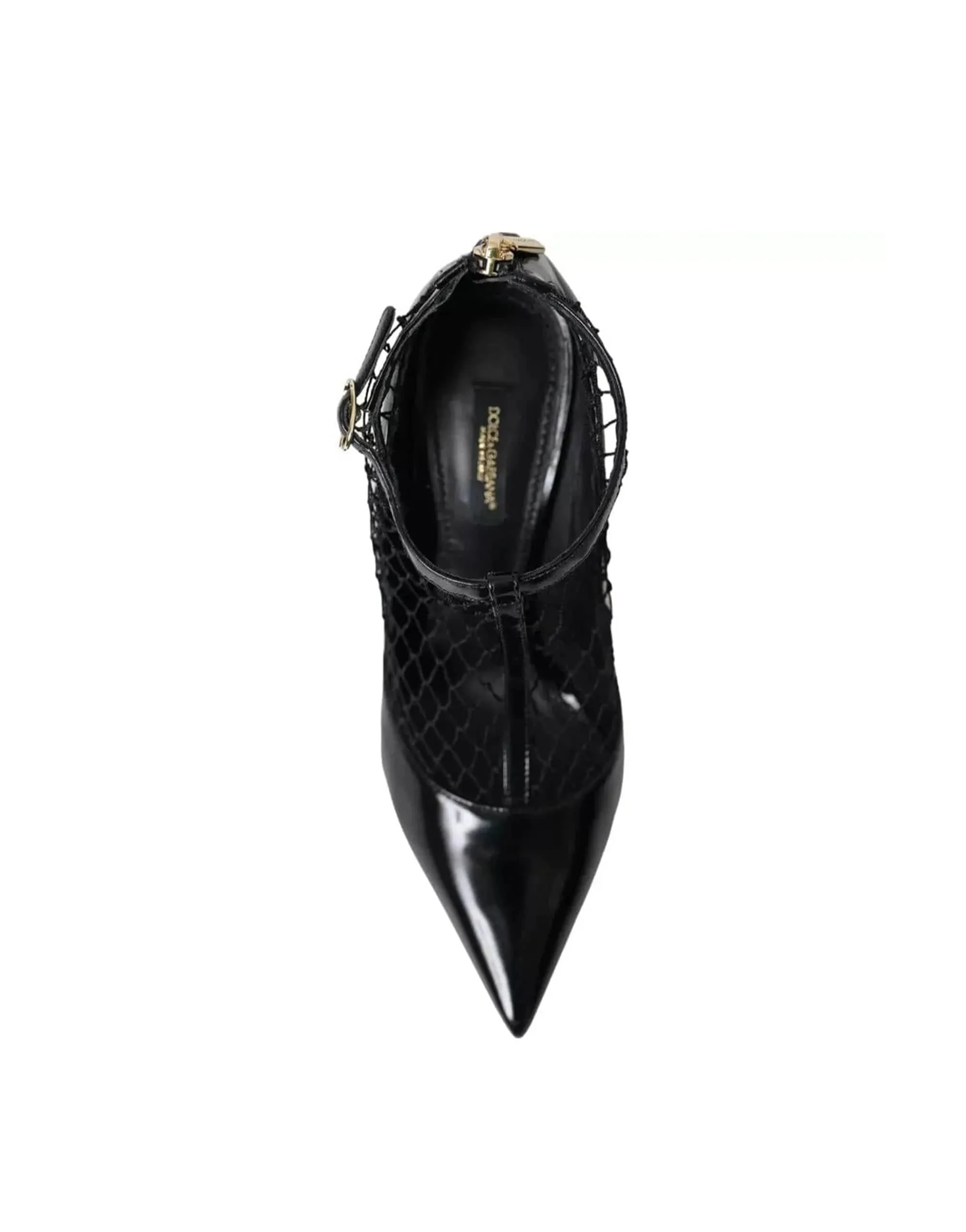 Buckle Strap Mesh Pumps