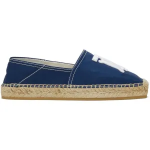 Burberry Blue TB Monogram Espadrilles
