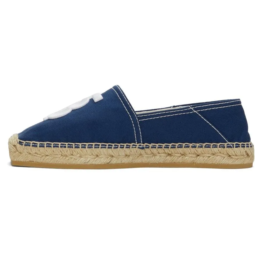 Burberry Blue TB Monogram Espadrilles