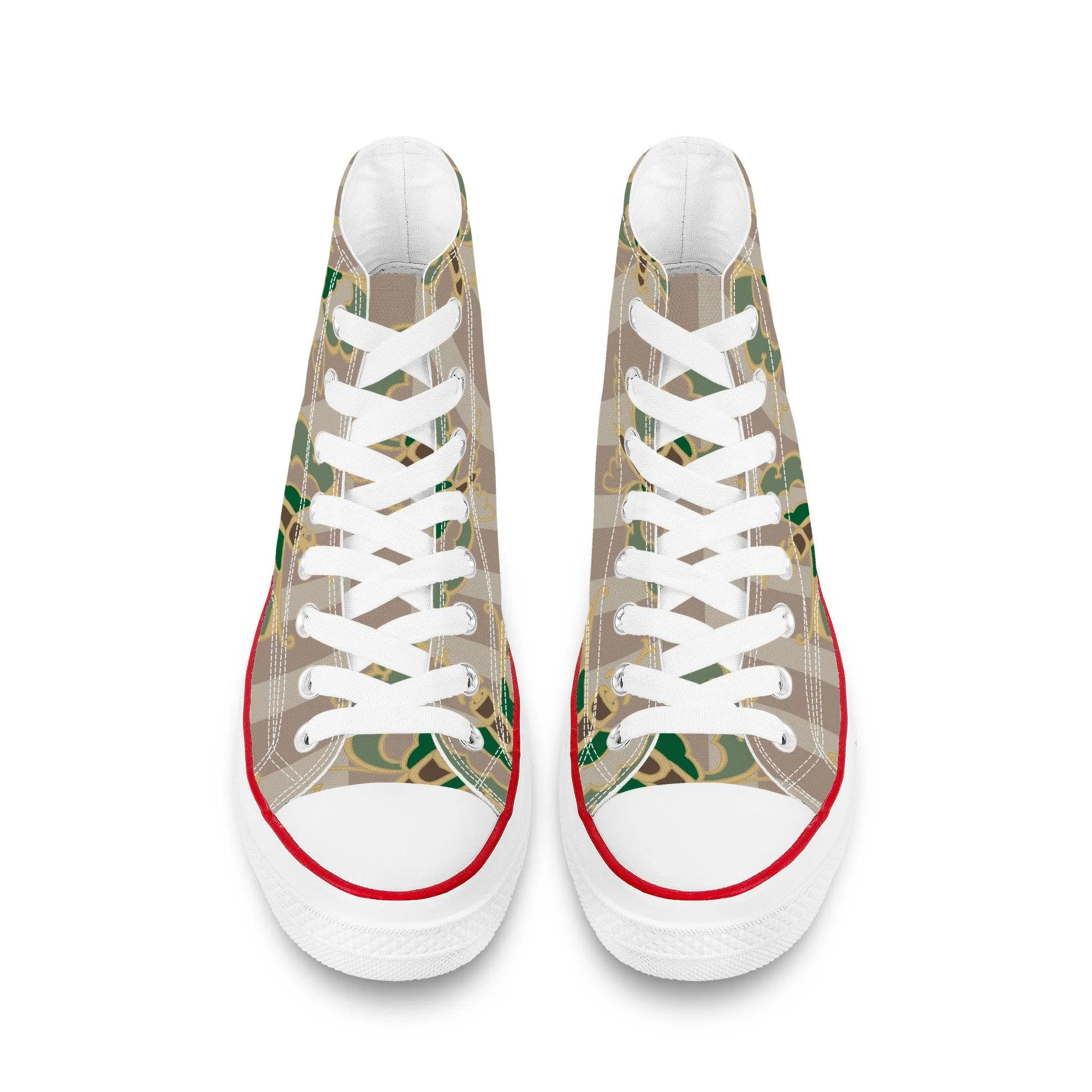 Butterfly and Sakura High tops