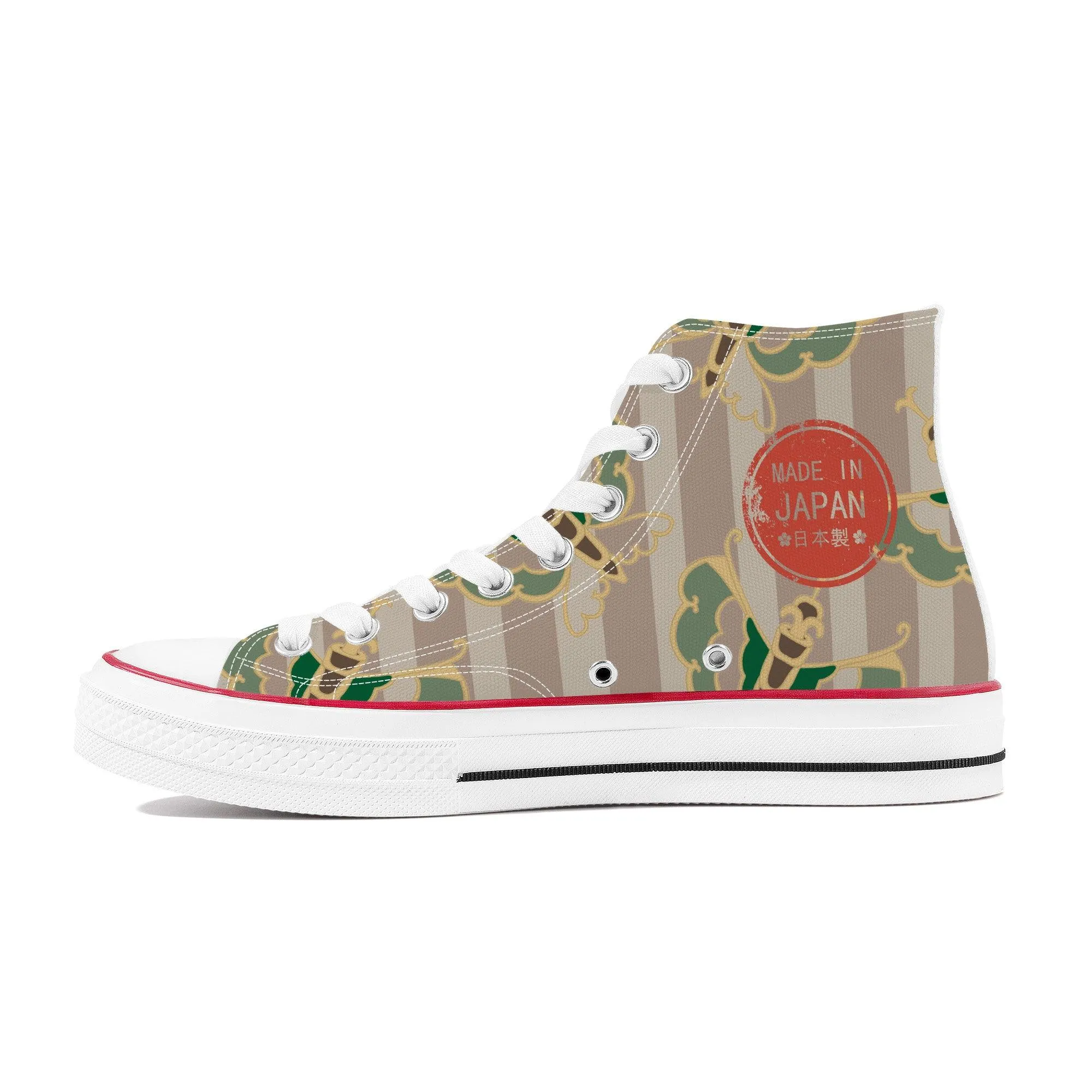 Butterfly and Sakura High tops