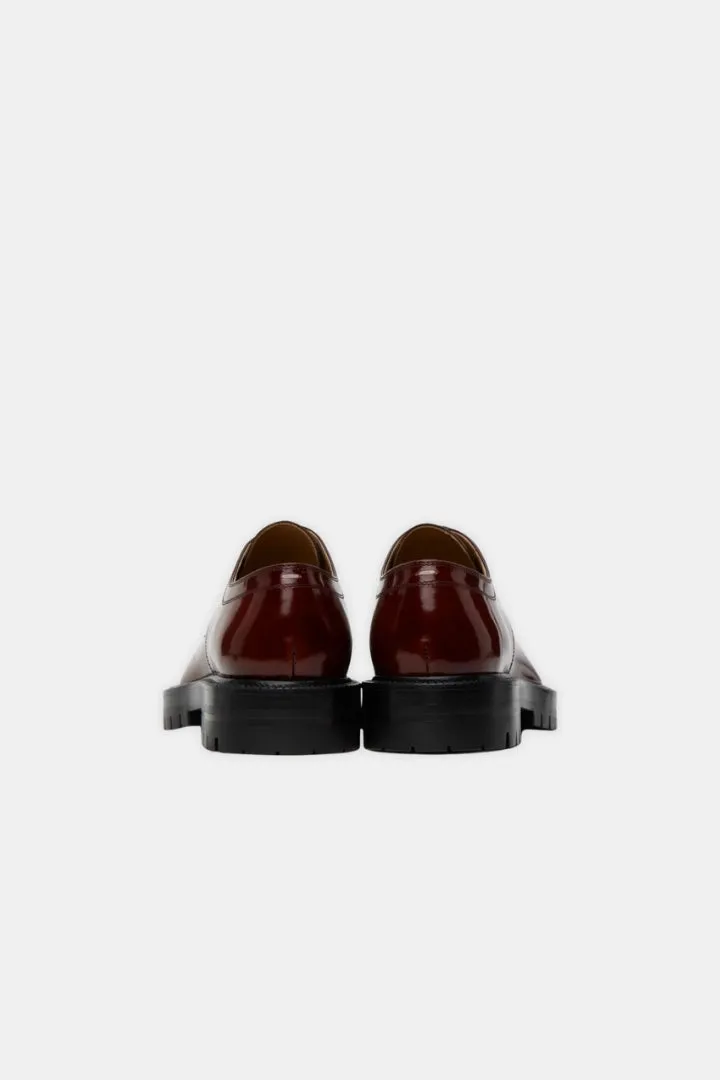 CalfSkin Split-Toe Derby Shoe
