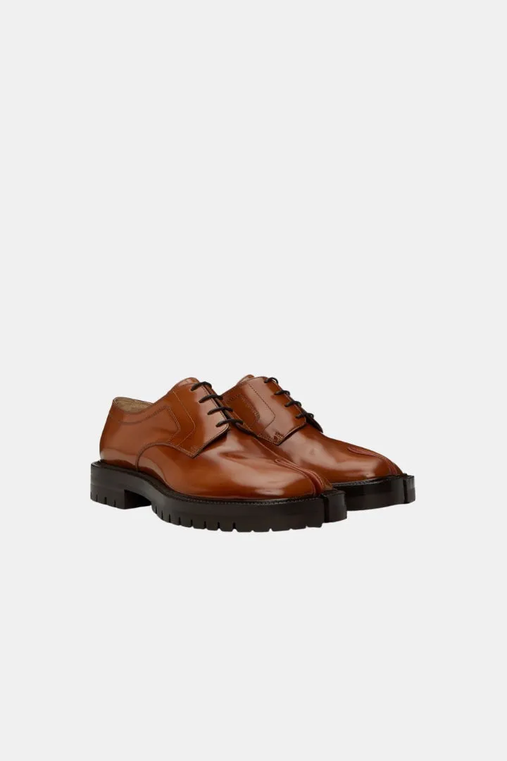 CalfSkin Split-Toe Derby Shoe
