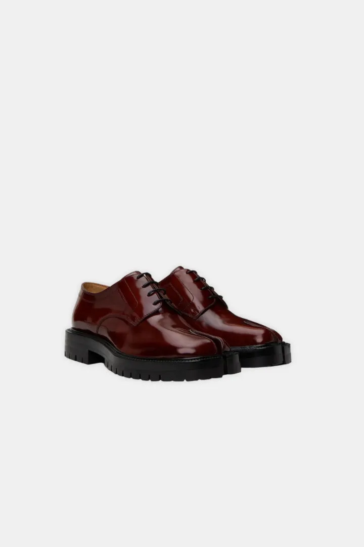 CalfSkin Split-Toe Derby Shoe