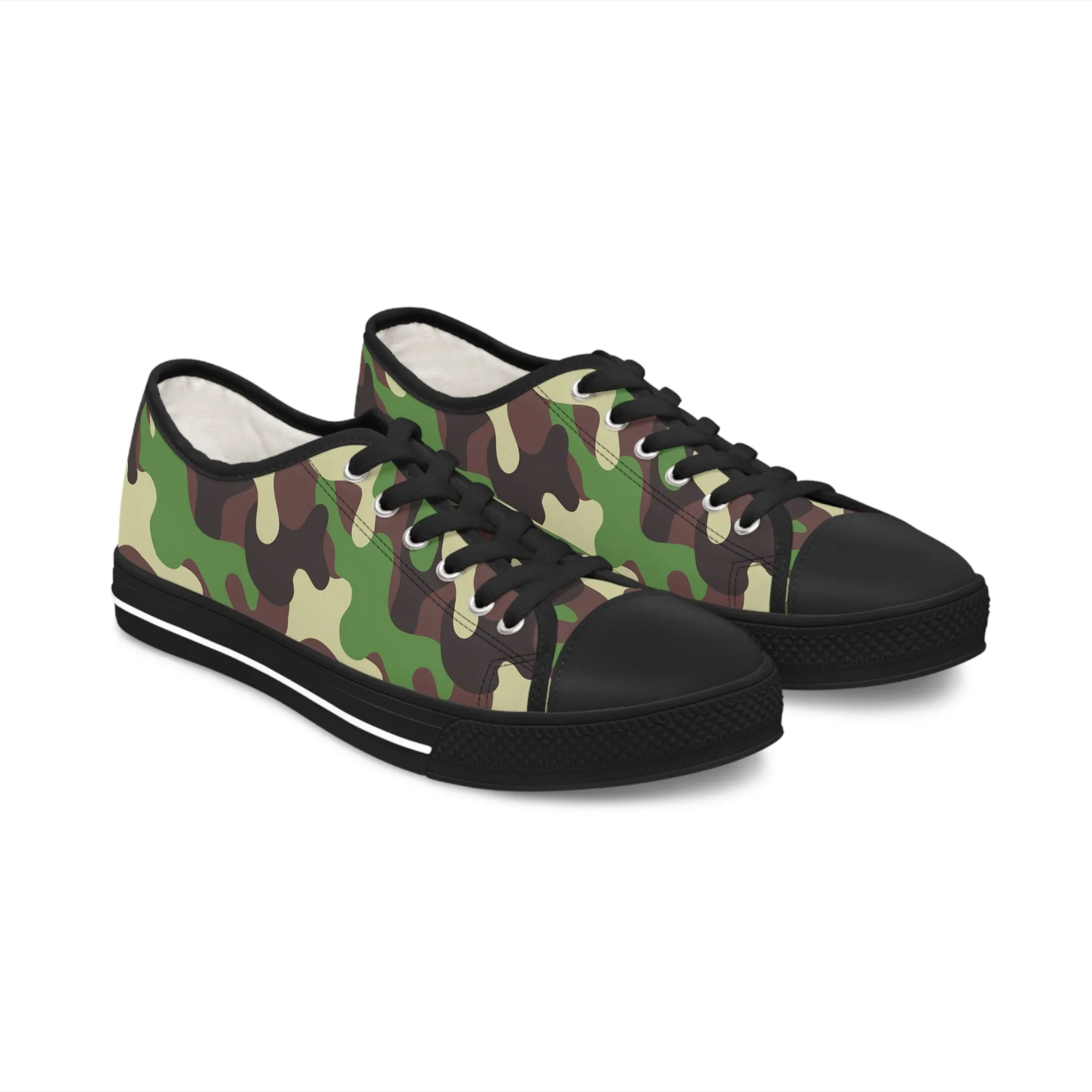 Camo no 10 Women's Low Top Sneakers