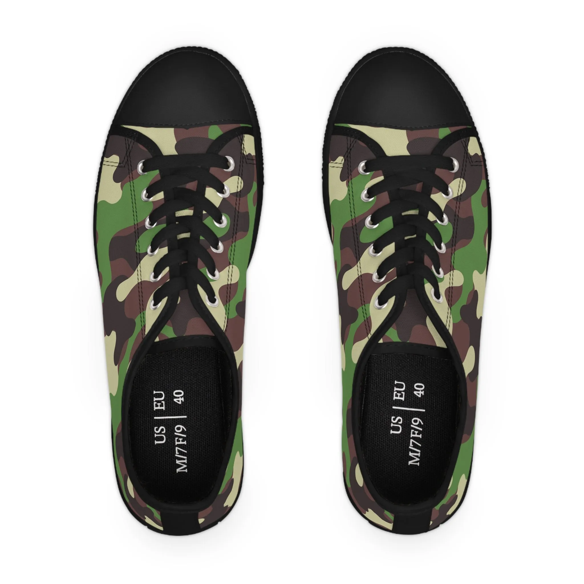 Camo no 10 Women's Low Top Sneakers