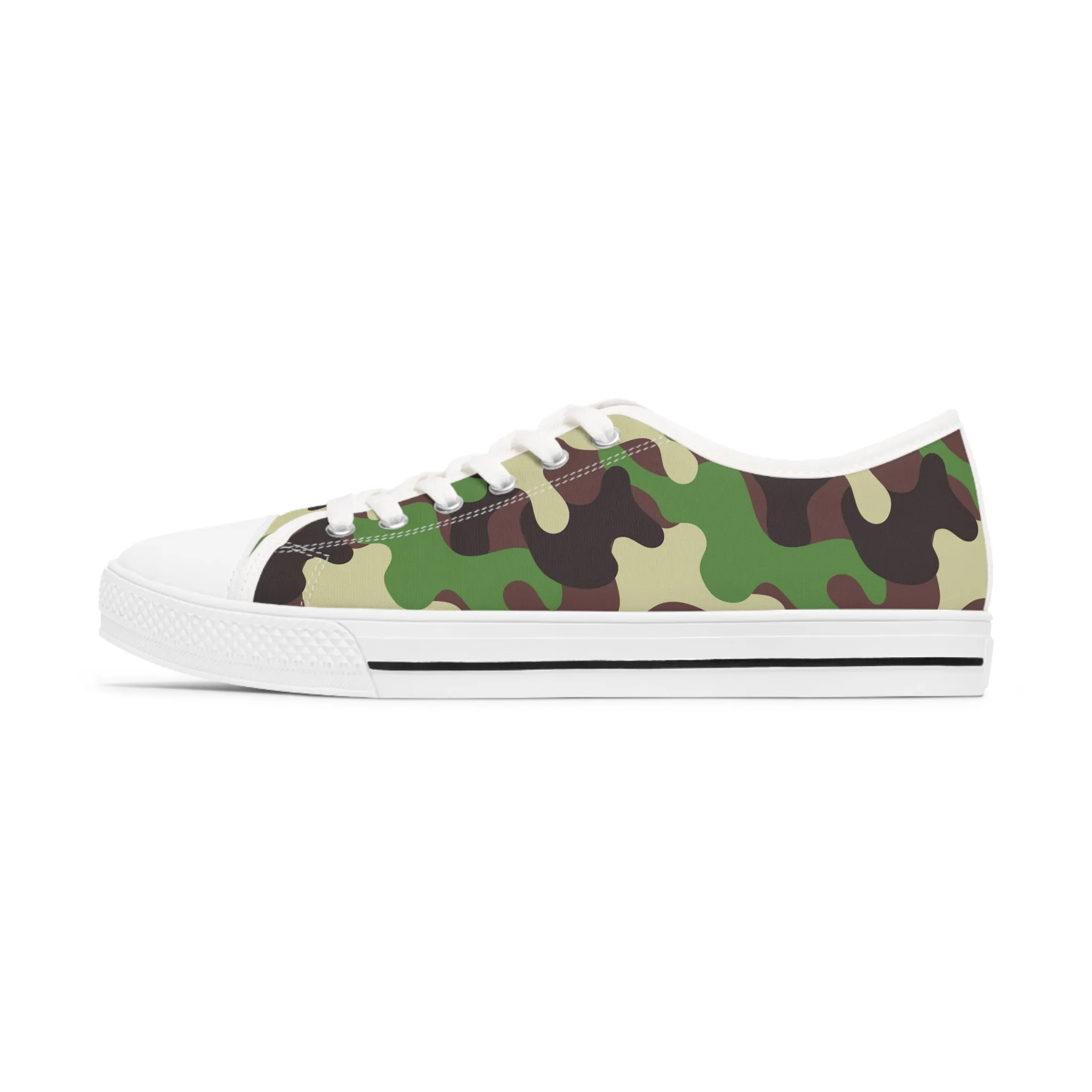 Camo no 10 Women's Low Top Sneakers