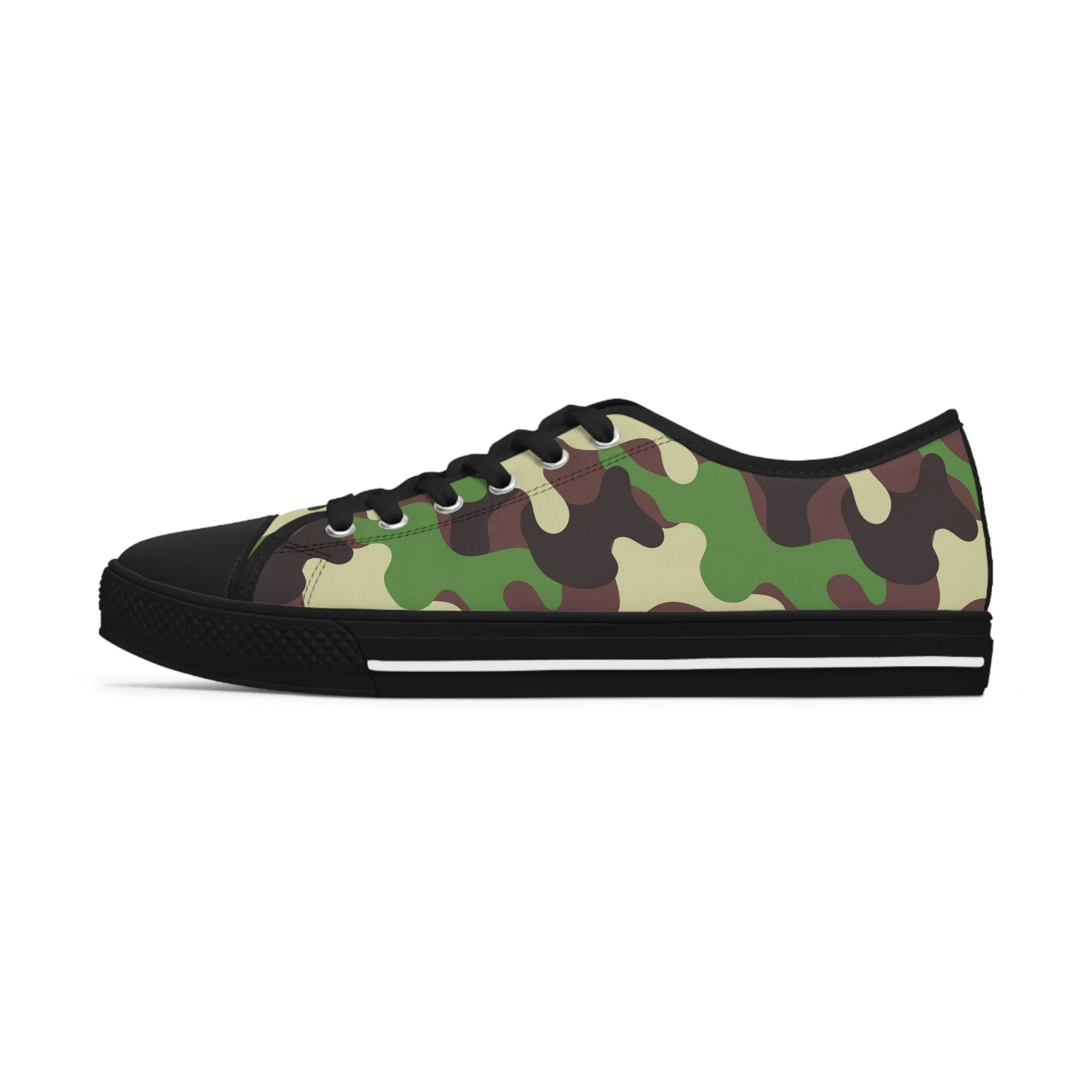 Camo no 10 Women's Low Top Sneakers